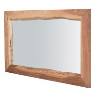 NATAL Καθρέπτης Ξύλο Ακακία Φυσικό 140x4x80cm