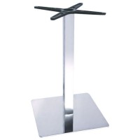 Σετ2ΤεμPRESTON Βάση Τραπεζιού Inox #201/14,70 Kg 45x45 H.72cm