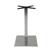 Σετ2ΤεμPRESTON Βάση Τραπεζιού Inox #304/14,90 Kg 45x45 H.72cm