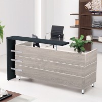 Reception PROGRESS Απόχρωση Elm - Sky Grey 180x75x110cm