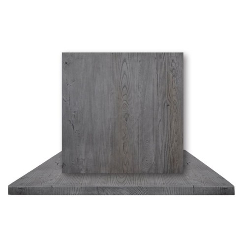 Σετ2ΤεμRESIN Επιφάνεια Τραπεζιού, Απόχρωση Cement, Εσωτερικού Χώρου 80x80cm/30mm