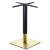 Σετ2ΤεμRIVA Βάση Τραπεζιού Gold Inox #201 - Black (14,50 kg) 45x45cm H.72cm