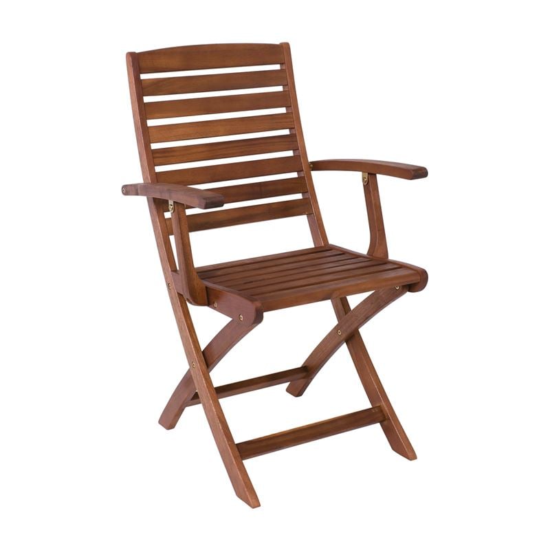 Σετ2ΤεμSPOT Πολυθρόνα Πτυσσόμενη Ξύλο Acacia 55x54x90cm
