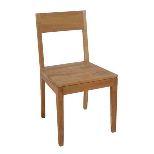 Σετ2ΤεμVIHAR Καρέκλα Ξύλο Ακακία Φυσικό 45x49x86cm