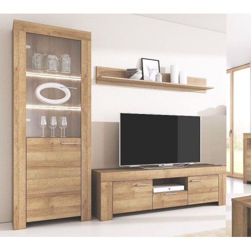 Σύνθεση τοίχου SKY-mini  Riviera 225x197x50cm