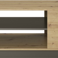 Τραπεζάκι 36146-ARC-40 Artisan+Γραφίτης 100x45,5x60 cm