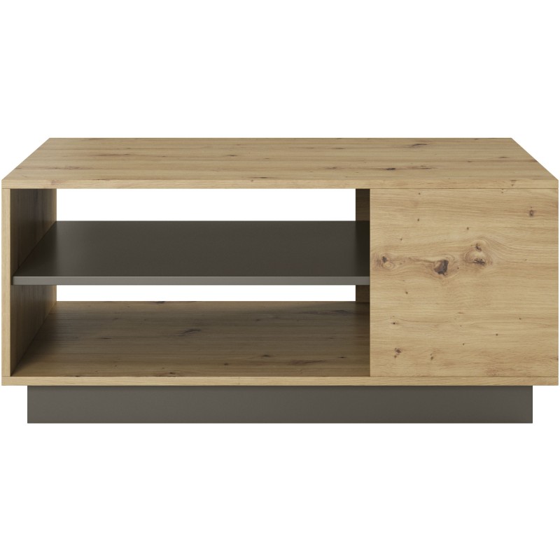 Τραπεζάκι 36146-ARC-40 Artisan+Γραφίτης 100x45,5x60 cm
