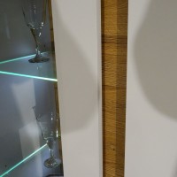 Βιτρίνα 36146-ARCW-HV λευκό+Grandson 60x194x40cm