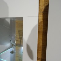 Βιτρίνα 36146-ARCW-HV λευκό+Grandson 60x194x40cm