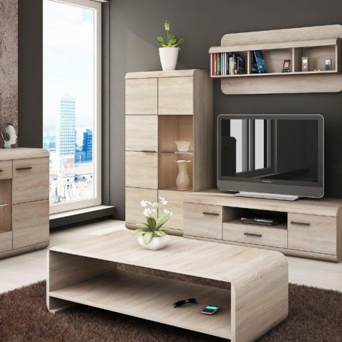Σύνθεση τοίχου 36134-LN Φυσικό 300X194X37-54cm