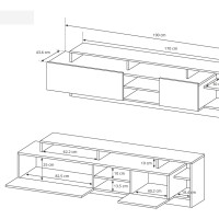 Σύνθεση Alva Ανθρακί +Φυσικό Golden craft  2,60x171,5x30-40cm