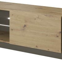 Έπιπλο τηλεόρασης 36146-ARC-STV Artisan+Γραφίτης 138,1x45,5x40cm