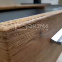 Σύνθεση τοίχου Binz-2 Γραφίτης+Βασάλτης 300x206x43-37cm