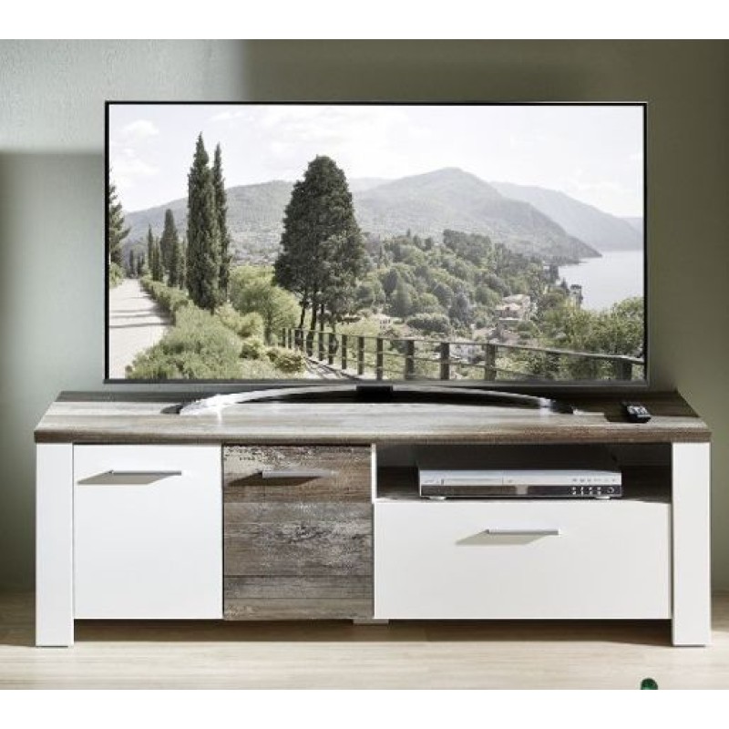 Έπιπλο τηλεόρασης Mateo λευκό     144x61x48cm