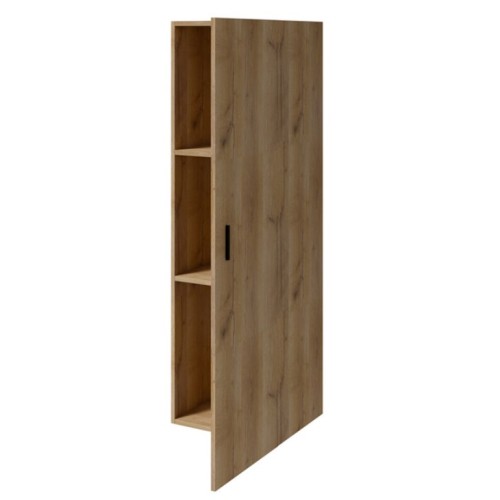 Σύνθεση τοίχου Talina_ec_1 Λευκό+Kingstone Oak 240x175x48cm