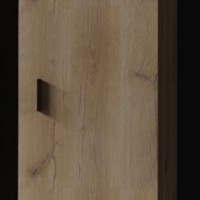 Σύνθεση Talina_ec_1 Λευκό+Kingstone Oak 240x175x48cm
