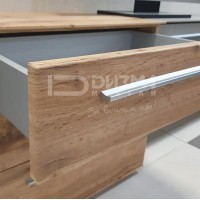Σύνθεση τοίχου Binz-2 Γραφίτης+Βασάλτης 300x206x43-37cm