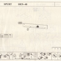 Σύνθεση SPURT 340x54x197cm Φυσικό Golden craft+ Σαμπανί