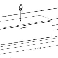 Σύνθεση Talina_ec Λευκό+Kingstone Oak 270x175x48cm