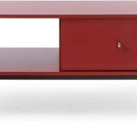 Τραπεζάκι Mono Μπορντό 103,5x46,2x68cm