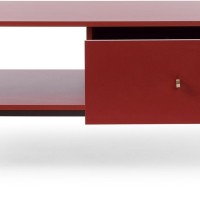 Τραπεζάκι Mono Μπορντό 103,5x46,2x68cm