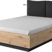 Κρεβάτι διπλό Deco με αποθηκευτικό χώρο για στρώμα 160x200cm