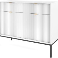 Μπουφές Nova Λευκό 104x39x83cm