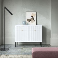 Μπουφές Nova Λευκό 104x39x83cm