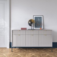 Μπουφές Nova Γκρι 154x39x83cm