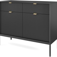 Μπουφές Nova Ανθρακί 104x39x83cm