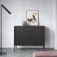 Μπουφές Nova Ανθρακί 104x39x83cm