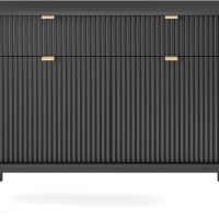Μπουφές Nova Ανθρακί 104x39x83cm