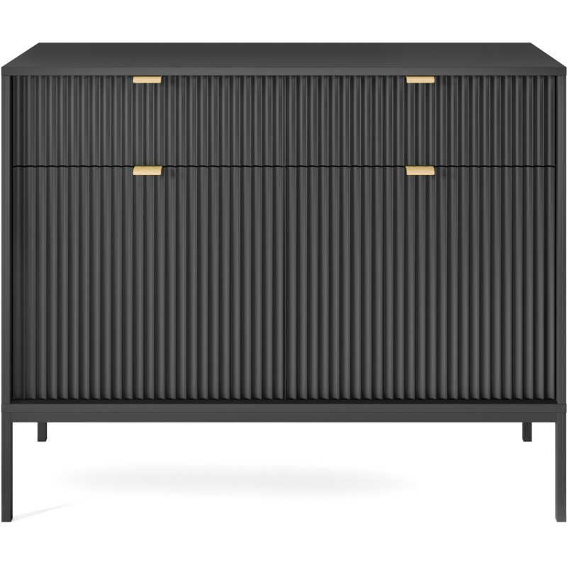 Μπουφές Nova Ανθρακί 104x39x83cm