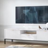 Έπιπλο τηλεόρασης Nova Λευκό 154x39x56cm