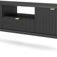 Έπιπλο τηλεόρασης Nova Ανθρακί 154x39x56cm