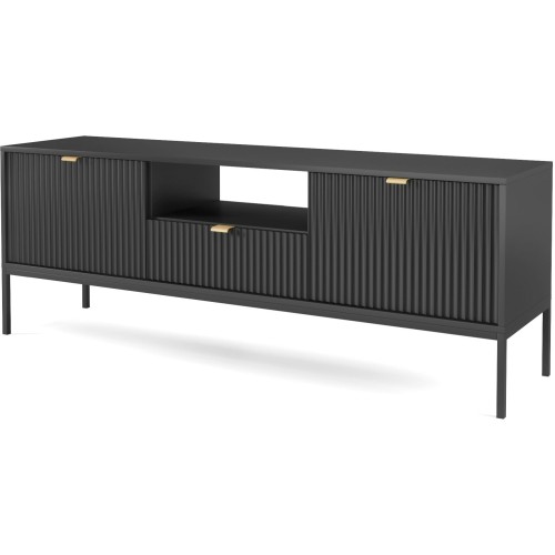 Έπιπλο τηλεόρασης Nova Ανθρακί 154x39x56cm