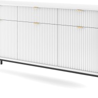 Μπουφές Nova Λευκό 154x39x83cm