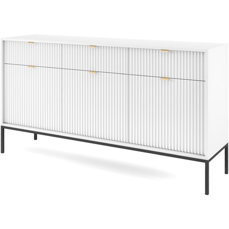 Μπουφές Nova Λευκό 154x39x83cm