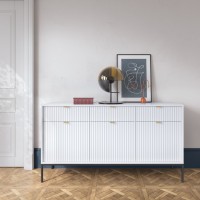 Μπουφές Nova Λευκό 154x39x83cm