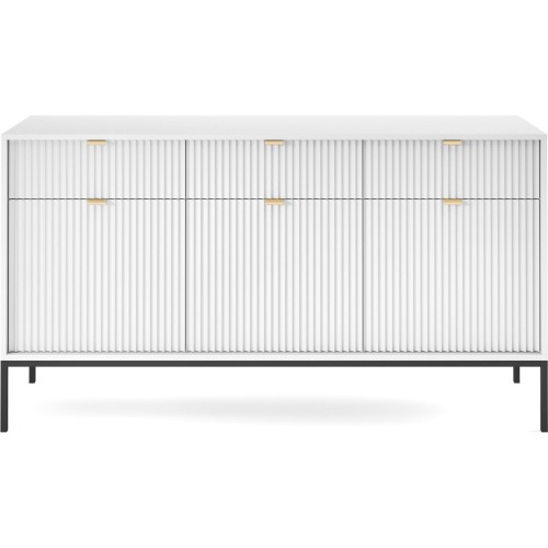 Μπουφές Nova Λευκό 154x39x83cm