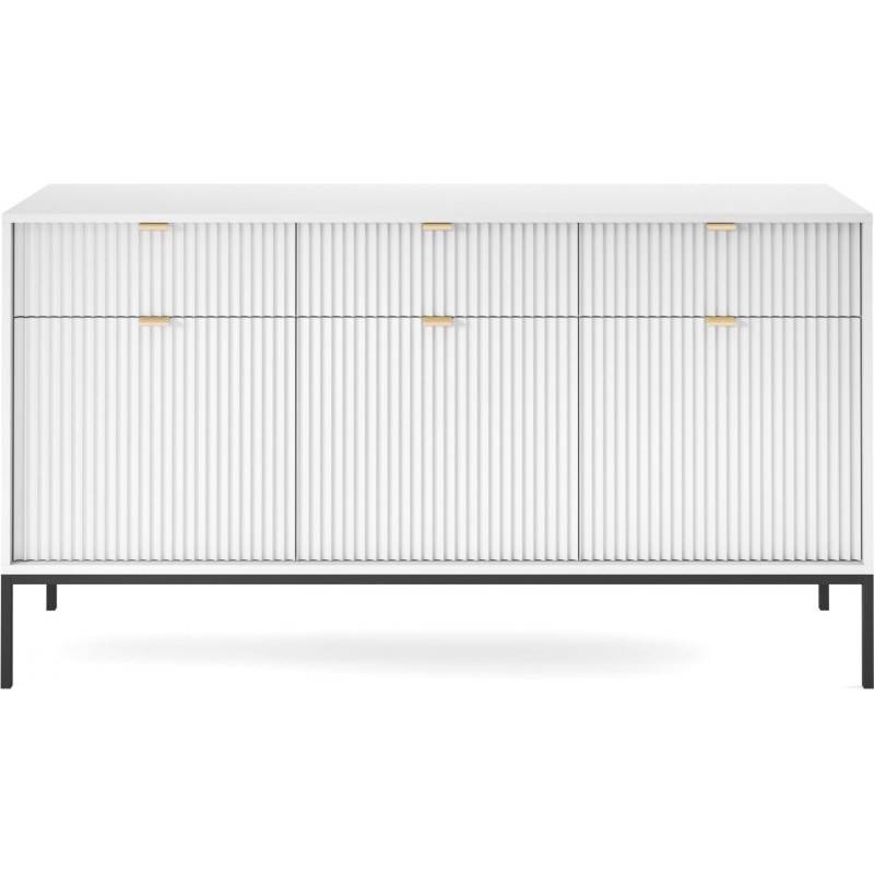 Μπουφές Nova Λευκό 154x39x83cm