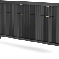 Μπουφές Nova Ανθρακί 154x39x83cm