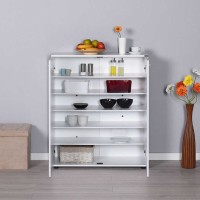 Παπουτσοθήκη Antre-520 Λευκή 91x108x35cm