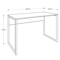 Γραφείο Connect Καρυδί 120x75x60cm