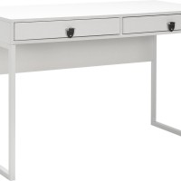 Γραφείο Connect με συρτάρια Λευκό 120x75x60cm