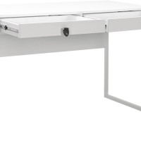Γραφείο Connect με συρτάρια Λευκό 120x75x60cm