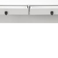 Γραφείο Connect με συρτάρια Λευκό 120x75x60cm