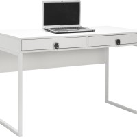 Γραφείο Connect με συρτάρια Λευκό 120x75x60cm