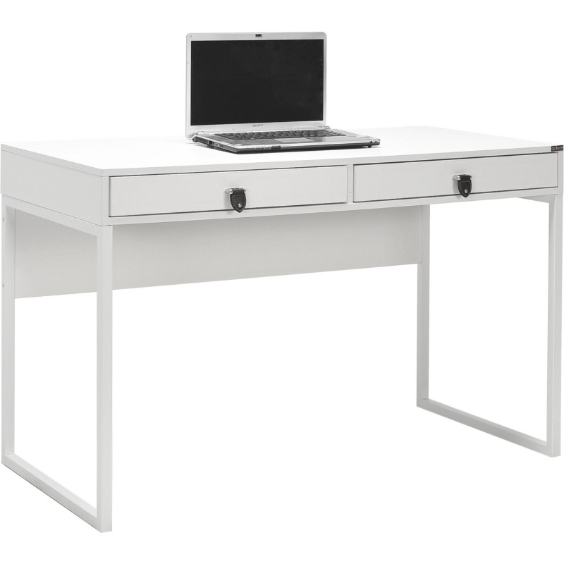 Γραφείο Connect με συρτάρια Λευκό 120x75x60cm