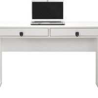 Γραφείο Connect με συρτάρια Λευκό 120x75x60cm